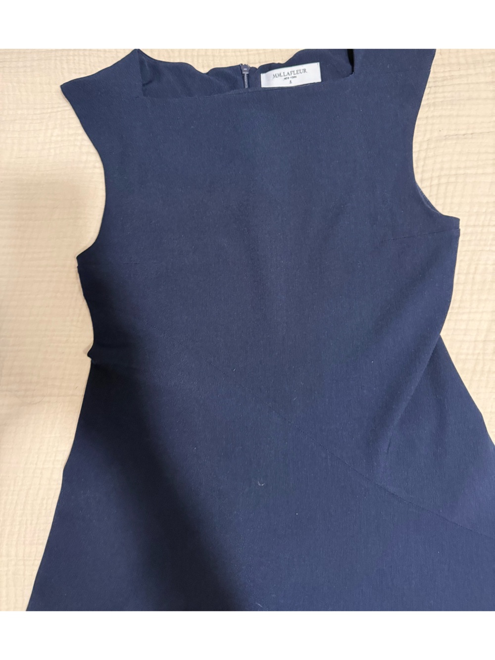 MM. Lafleur Navy Pauline Dress - Picture 5 of 9